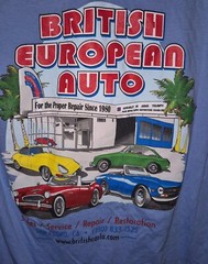 British European Auto Repair San Pedro California T Shirt M Medium