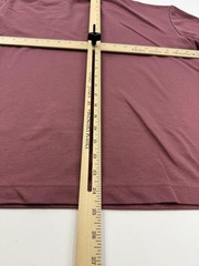 Uniqlo U Shirt Mens Medium Purple AIRism Relaxed Fit Cotton Tee Lightweight