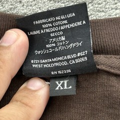 Keiser Clark Shirt XL Brown The Stars Shine Brighter In California Tee USA