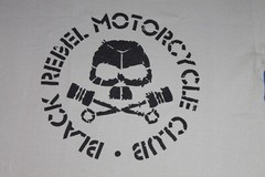 Y2K Black Rebel Motorcycle Club Shirt Garage Rock Band Beige Men’s Tee Medium