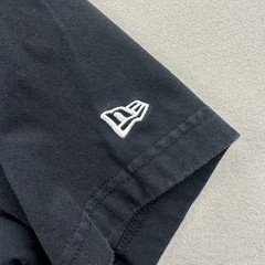 New Era T-Shirt Mens XS Black Utility D-Ring Cargo Pocket Oversized Short Sleeve