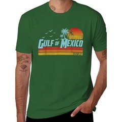 Gulf of Mexico Est 1550 Retro Vintage Beach T-Shirt