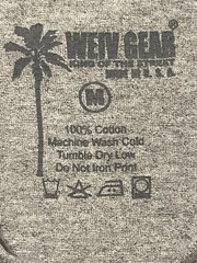 WEIV GEAR Gray California Loyalty T-shirt Urban Athleisure Men’s Size M