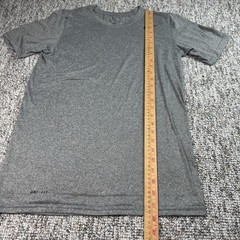 Nike Shirt Mens Small Tall Training Gym Running Dri-Fit Legend Carbon Gray
