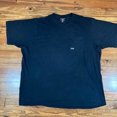 Ariat Rebar Pocket T-Shirt Mens XL Black Mexican Flag Back Graphic Workwear Tee