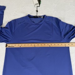RLX RALPH LAUREN Golf Wicking T-Shirt Royal Blue Men’s Small Nwt Reflective Logo