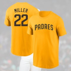 HOT NEW! Mason Miller #22 San Diego Padres 2025 Name & Number Fan Gifts