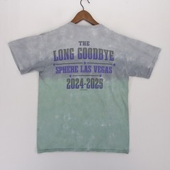 Eagles T Shirt Adult M Tie Dye Long Goodbye Tour Sphere Las Vegas Liquid Blue