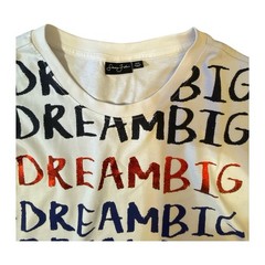 Size 2XL Sean John Dream Big White T-Shirt