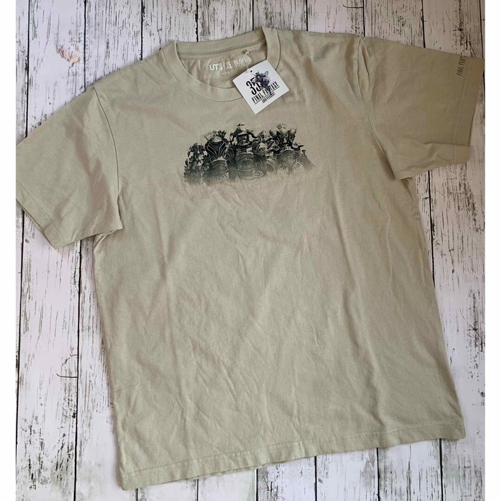 Final Fantasy XII FF12 x Uniqlo UT T shirt Size JP M (US S) Beige #C