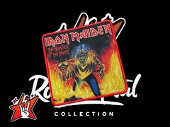 Iron Maiden Exclusiv Woven Patch Singles Cover Album & More Judas Priest Saxon