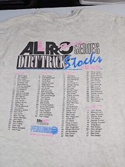 Dirt Track Racing T Shirt Size L Vtg 1993