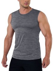 Men’s Tank Tops Sleeveless Quick Dry Gym Workout Muscle Shirts Bodybuilding Tops
