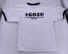 Bad Boy Shirt Men’s Size Large White 1990’s Mixed Martial Arts MMA FLAWS