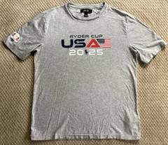 2025 Ryder Cup USA RLX Ralph Lauren Men’s 100% Cotton Graphic T-Shirt Medium
