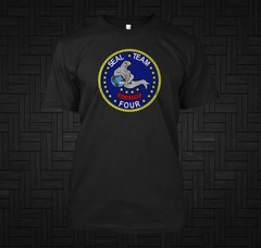 SEAL Team 4 – Custom Men’s Black T-Shirt Tee