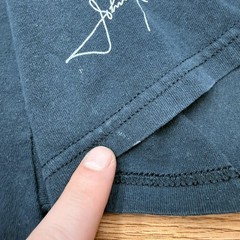 Vintage Johnny Cash Shirt Mens Medium Black CASH Logo Zion Rootswear 2004