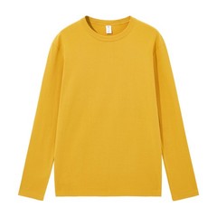 2026 New Combed Compactall Cotton Heavy Round Neck Solid Color