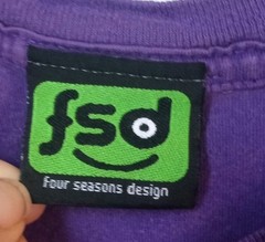 Four Seasons Design T Shirts Men’s Small Purple