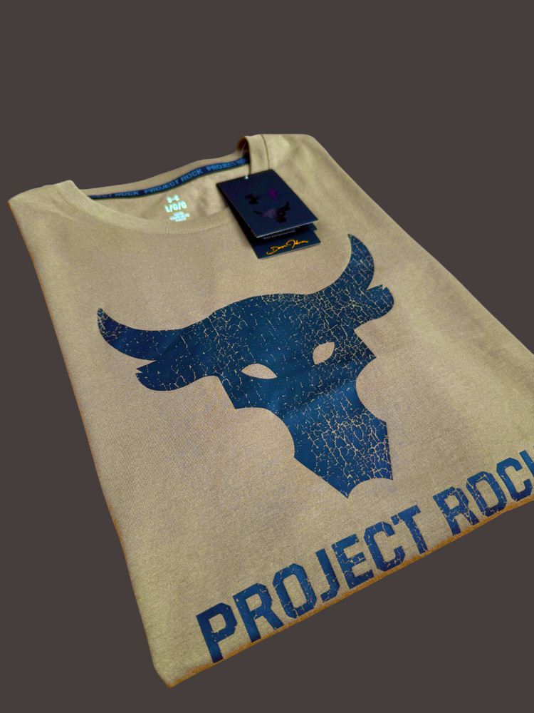Under Armour Project Rock Brahma Bull Short Sleeve T-Shirt Men’s Sz M/L /XL /2XL