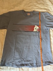 Supreme We’re Back Ninja Shirt USA Made Light Blue Size L