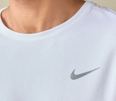 NIKE DRI-FIT MILER UV MENS T-SHIRT FITNESS TRAINING GYM SHORT SLEEVE RUNNING TOP