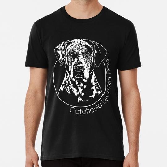 Louisiana Catahoula Leopard Dog Portrait Size S to 5XL Made in the USA T-Shirt