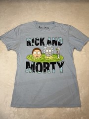 RICK & MORTY Cartoon Network Adult Swim T-Shirt S