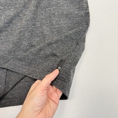 New AG Adriano Goldschmied AGKNITS T Shirt Mens M Sample Line Heather Charcoal
