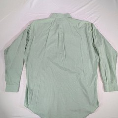 Ralph Lauren~Blake~M~Blue Label Men~Cotton~Green Blue White Plaid~Longsleeve