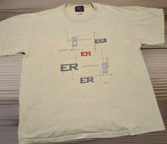 Vintage ER NBC Experience Store T Shirt XL 2002 Y2K 90s Medical Tee
