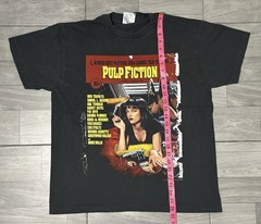 PULP FICTION vintage 1994 t shirt WINNER BEST PICTURE CANNES FILM FESTIVAL