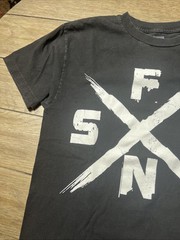 Seth Rollins SFNR WWE T-Shirt Black Men’s Double-Sided Official Wrestling Merch
