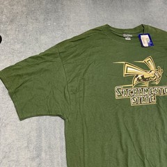Champion Authentic Athleticwear Sacramento State T Shirt Mens 3XL Dark Green