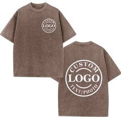 Custom Dog Mom Pet Parent T‑Shirt Partial/Double Sided Daily Casual Tee