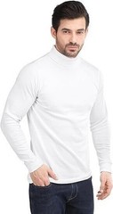 Turtleneck T-Shirt For Men Long Sleeves Tailored Comfort Fit Lot Utopia Wear