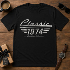 Classic 1974 Limited Edition Vintage Car 52th 53th 54th 55th 56th Birthday Mens