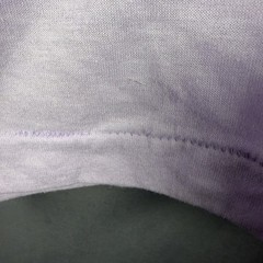 Vintage Single Stitch T Shirt USA Made Select-T Lavender Florida Nautical Hole