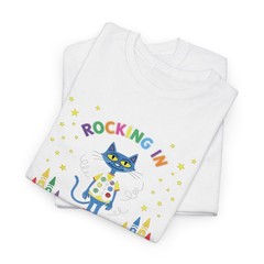 Cat Rocking in My School Shoes Teacher Student Gift T Shirt