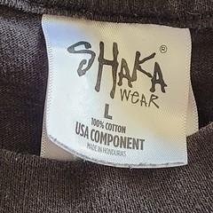 Shaka Wear Heavyweight Graphic Tshirt California Original L Black Streetwear