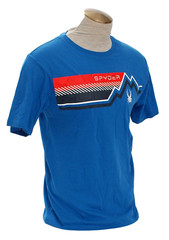 Spyder Men’s L Blue Short Sleeve Signature Tee T Shirt