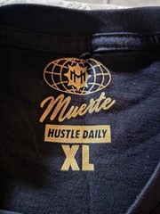 muerte hustle daily t shirt Adult XL Brand New