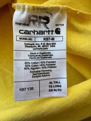 NWT Carhartt Loose Fit Heavyweight SS Pocket T-Shirt Irregular Men’s XLT Tall