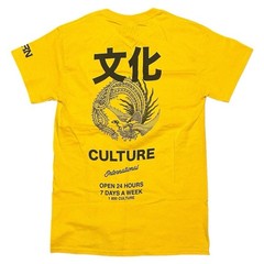 Yung Rich Nation YRN Culture International Phoenix Graphic T-Shirt Yellow Mens S