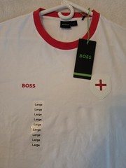 Vintage Switzerland Embroidered T-Shirt Size L Hugo Boss