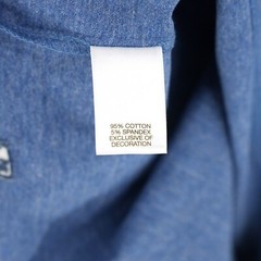 Cremieux Men’s Long Sleeve Shirt XXL Blue Heather Solid Stretch NWT
