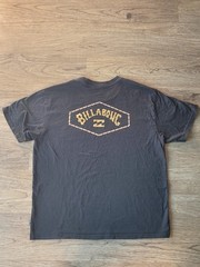 Billabong Men’s Black Graphic Logo Crew Neck Short Sleeve Cotton Knit Tee XL