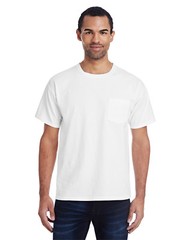 ComfortWash by Hanes Garment Dyed Short Sleeve T-Shirt w. Pocket Tee GDH150 SALE