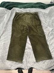 Polo Ralph Lauren Green Corduroy 2 Piece Chore Set Jacket/Pants XL/36×30 Pants
