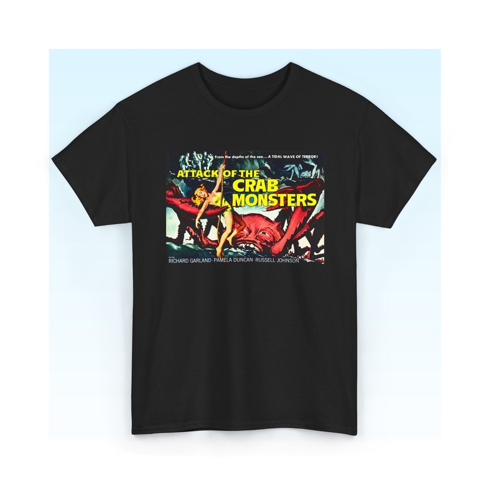 Attack of the Crab Monsters T-Shirt | Vintage Horror Movie Poster S-5XL